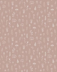 Tatula Rose Floral Wallpaper 4060-139280 by  Brewster Wallcovering 