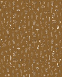 Tatula Chestnut Floral Wallpaper 4060-139281 by   