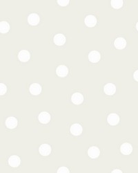 Jubilee Silver Dots Wallpaper 4060-347513 by  Ralph Lauren Wallpaper 