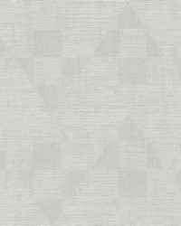 Wegener Silver Geometric Wallpaper 4082-381962 by  Mirage 