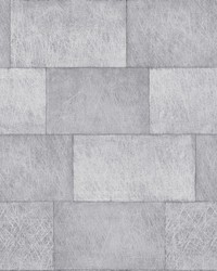 Lyell Light Grey Stone Wallpaper 4082-382011 by   