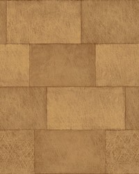 Lyell Brown Stone Wallpaper 4082-382014 by  Greenhouse Fabrics 