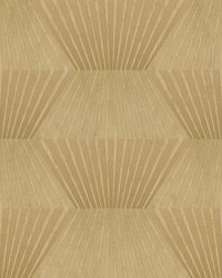 Lehnmann Gold Geo Wallpaper 4082-382044 by  Mirage 