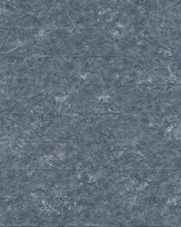 Seth Indigo Triangle Wallpaper 4096-554366 by  Infinity Fabrics 