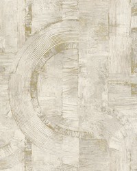 Abe Cream Geo Wallpaper 4096-554755 by  Brewster Wallcovering 