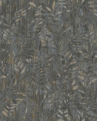 Beck Charcoal Leak Wallpaper 4096-561289 by  Brewster Wallcovering 
