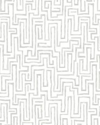 Ramble Grey Geometric Wallpaper 4121-25703 by   