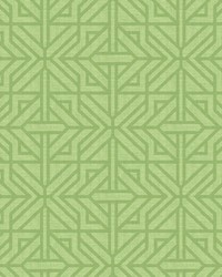 Hesper Green Geometric Wallpaper 4121-26927 by   
