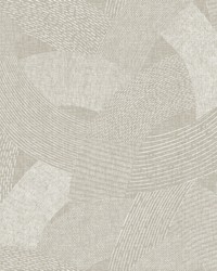 Tania Light Brown Woven Abstract Wallpaper 4121-26933 by   