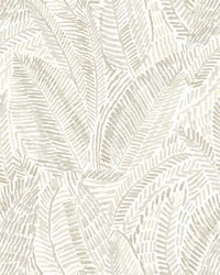 Fildia Taupe Botanical Wallpaper 4121-26950 by   