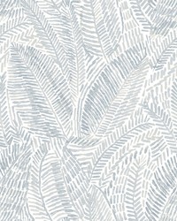 Fildia Light Blue Botanical Wallpaper 4121-26951 by   