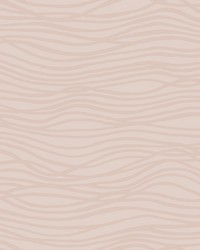 Galyn Rose Gold Pearlescent Wave Wallpaper 4121-72208 by   
