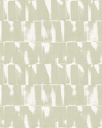 Bancroft Sage Artistic Stripe Wallpaper 4122-27023 by  Alexander Henry 