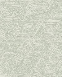 Retreat Sea Green Quilted Geometric Wallpaper 4122-27035 by   