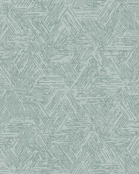 Retreat Denim Quilted Geometric Wallpaper 4122-27036 by  Washington Wallcoverings 