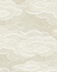 Vision Pearl Stipple Clouds Wallpaper 4122-72405 by   