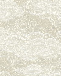 Vision Pearl Stipple Clouds Wallpaper 4122-72405 by  Washington Wallcoverings 
