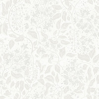 Turi Light Grey Twining Vines Wallpaper 4143-22021 Botanica 4143-22021 Grey Non Woven Flower Wallpaper 