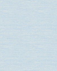 Agave Blue Faux Grasscloth Wallpaper 4143-24283 by   