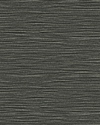 Hazen Black Shimmer Stripe Wallpaper 4144-9132 by   