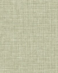 Tuckernuck Green Faux Linen Wallpaper 4157-25792 by   