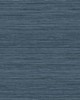 Brewster Wallcovering Barnaby Indigo Faux Grasscloth Wallpaper Indigo