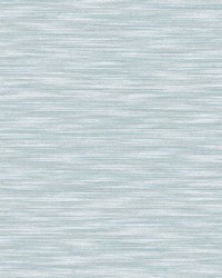 Benson Light Blue Faux Fabric Wallpaper 4157-26153 by   