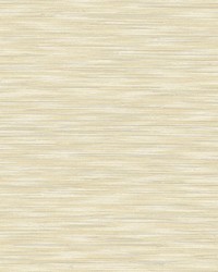 Benson Yellow Faux Fabric Wallpaper 4157-26156 by  Brewster Wallcovering 