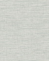Exhale Seafoam Faux Grasscloth Wallpaper 4157-26461 by   