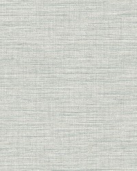 Exhale Seafoam Faux Grasscloth Wallpaper 4157-26461 by  Naugahyde 