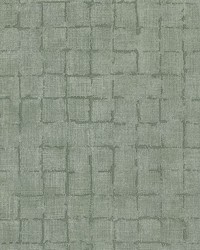 Blocks Sage Checkered Wallpaper 4157-333454 by   