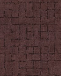 Blocks Burgundy Checkered Wallpaper 4157-333459 by  Michaels Textiles 