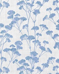 Sprig Blue Trail Wallpaper 4157-M1539 by  Roth and Tompkins Textiles 
