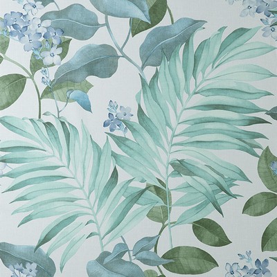 Eden Grey Tropical Wallpaper 4157-M1651 Curio 4157-M1651 Grey Paper Flower Wallpaper Tropical Wallpaper 