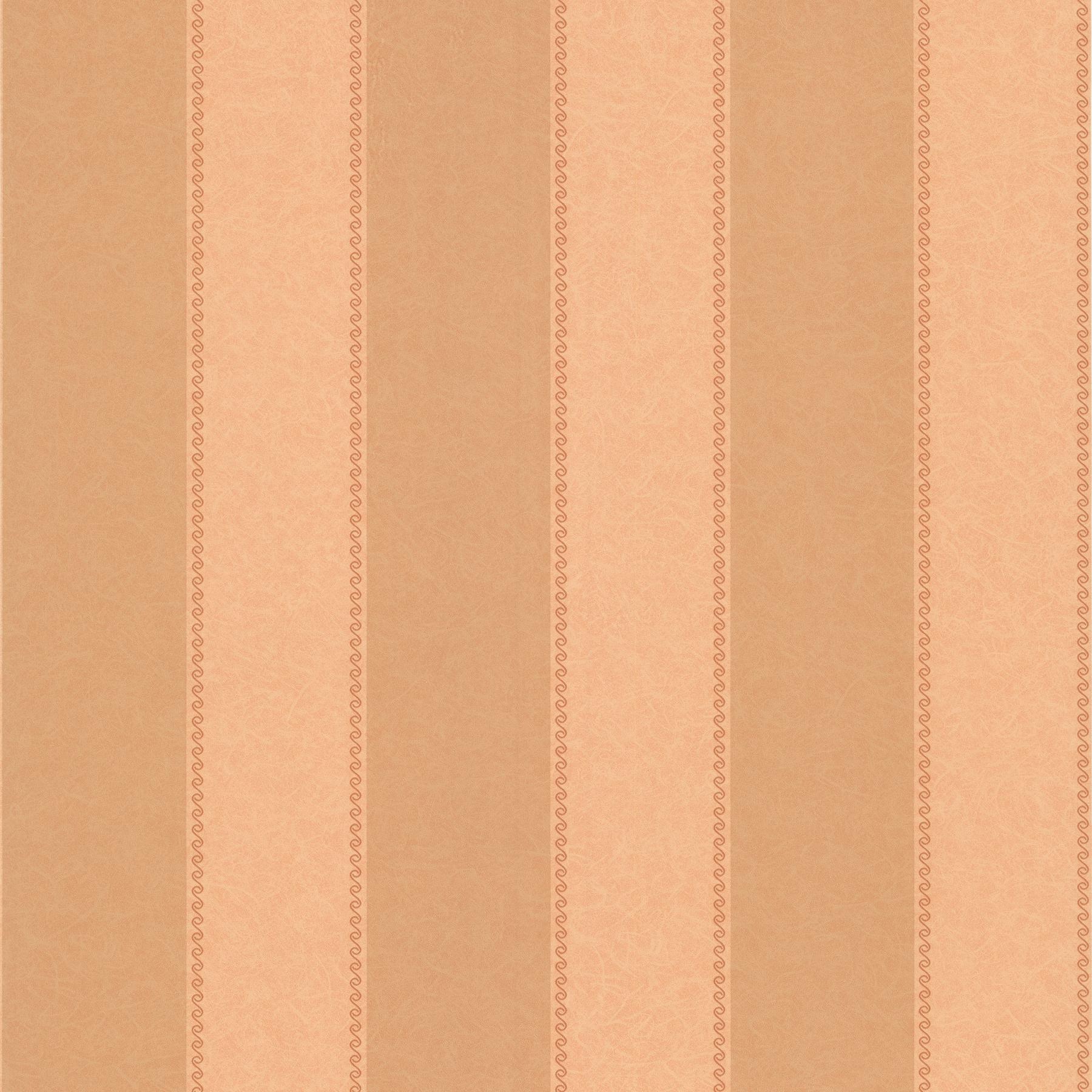 Brewster Wallcovering Rhodes Peach Stripe Texture Wallpaper