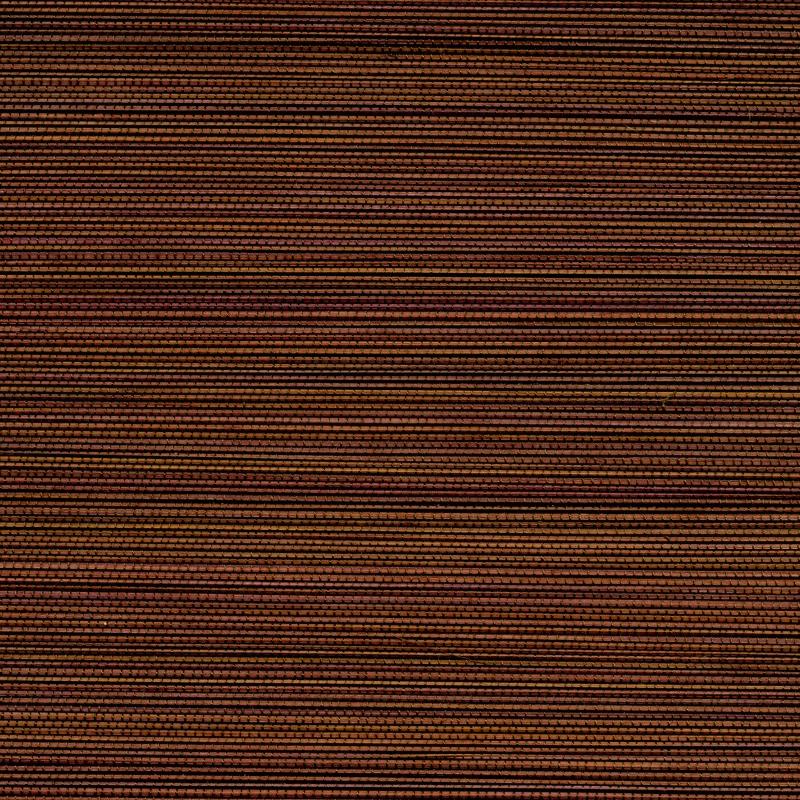 Brewster Wallcovering Xue Fang Dark Brown Grasscloth Wallpaper