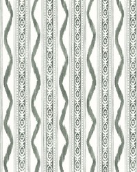 Rhys Green IKAT Stripe Wallpaper AST4347 by  Ralph Lauren Wallpaper 