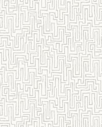 Maze Dove Grey Wall Mural ASTM3912 by  Michaels Textiles 