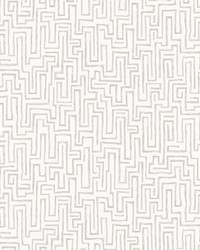 Maze Dove Grey Wall Mural ASTM3912 by   