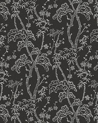 Storybook Forest Charcoal Grey Wall Mural ASTM3919 by   