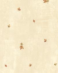 Welling Cream Maple Toss Wallpaper by   