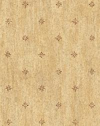 Sandalwood Sand Stencil Starburst Toss Wallpaper by   