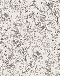 Brown May Bloom Peel Stick Wallpaper BDS6081 by   