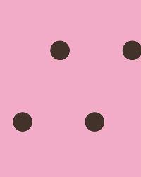 Kenley Blackberry Polka Dots Wallpaper by   