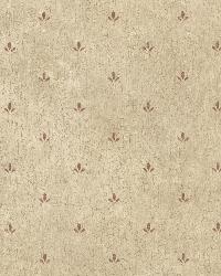 Josie Burgundy Paw Print Texture by   