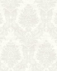 Sinclair Champagne Textured Damask by  Vervain Fabrics 
