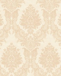 Sinclair Cream Textured Damask by   