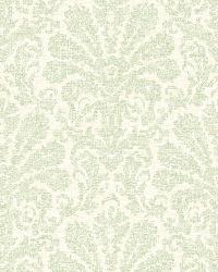 Seascape Green Damask by   
