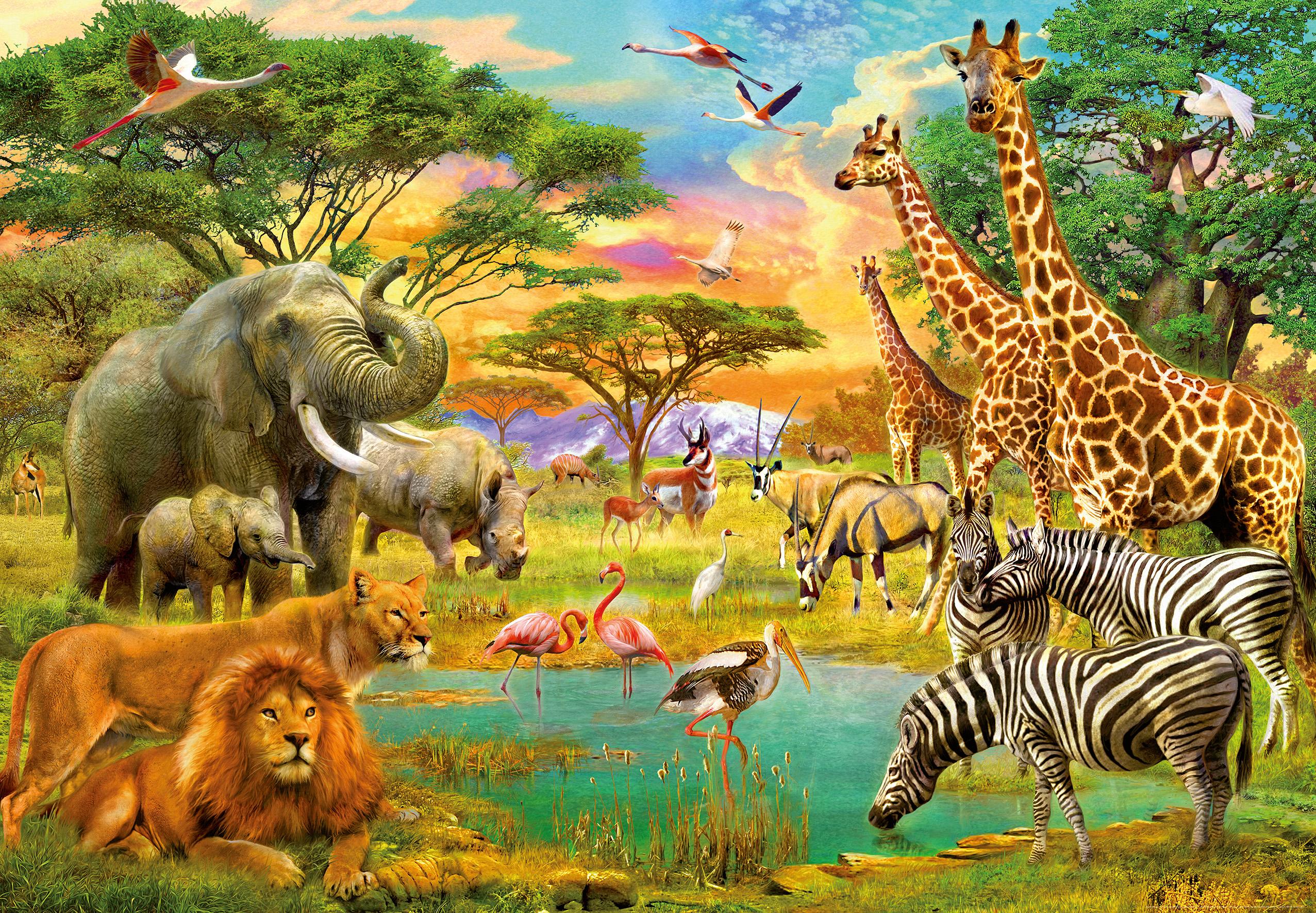 Развлечение в мире животных. Larsen fh9 Африканская Саванна. Животные звери саванны Африки. Животные АФРИКИАФРИКИ. Животные Африки для детей.