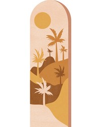 Tropical Oasis Archway Decal DWPK4563 by  Brewster Wallcovering 